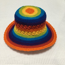 Crochet Rainbow Hats Small
