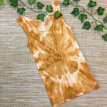 Tie Dye Singlets size 00-10 * Honeycomb, Matcha and Terracotta