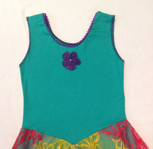 Layered Rainbow with Seagrass Green Princess Fairy Dress