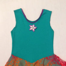 Layered Rainbow with Seagrass Green Princess Fairy Dress