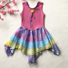 Unicorn Fairy Dress Layered Pastel Sherbet with Bubblegum Top