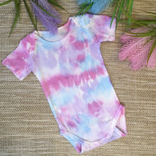 Tie Dye Baby Romper Unicorn Pink/Purple/Blue size 000-2 years
