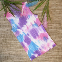 Tie Dyed Singlet Unicorn Purple/Blue/Pink size 000-6 years
