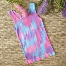 Tie Dyed Singlet Unicorn Purple/Blue/Pink size 000-6 years
