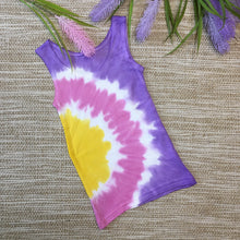 Tie Dye Singlet Purple/Pink/Yellow size 00-6 years