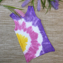Tie Dye Singlet Purple/Pink/Yellow size 00-6 years