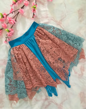 LULU FAIRY SKIRT Arctic blue/Coral