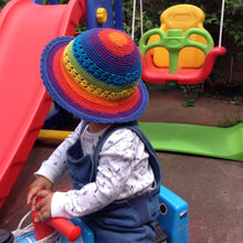 Crochet Rainbow Hats Small