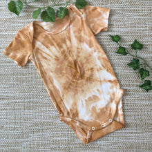 Tie Dye Baby Romper 0000-1 *Honeycomb, Matcha and Terracotta*