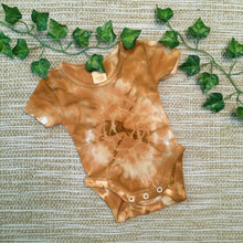 Tie Dye Baby Romper 0000-1 *Honeycomb, Matcha and Terracotta*