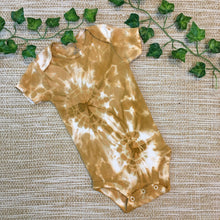 Tie Dye Baby Romper 0000-1 *Honeycomb, Matcha and Terracotta*